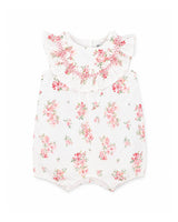 CHELSEA FRILL YOKE ROMPER