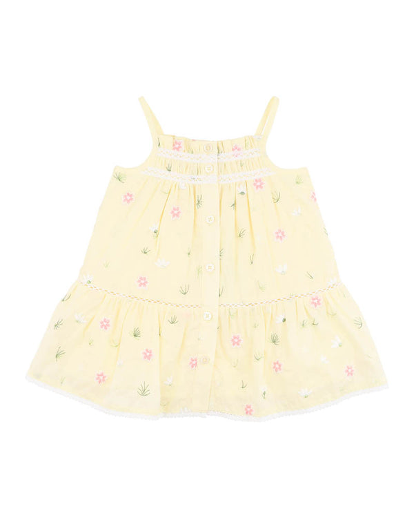 PIA ALL OVER EMBROIDERY DRESS