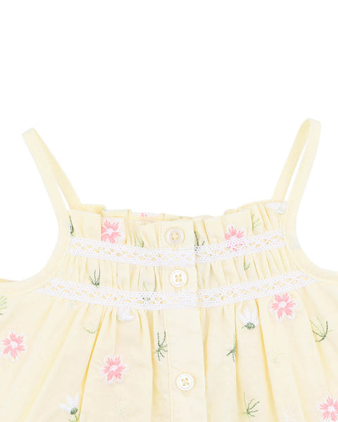 PIA ALL OVER EMBROIDERY DRESS