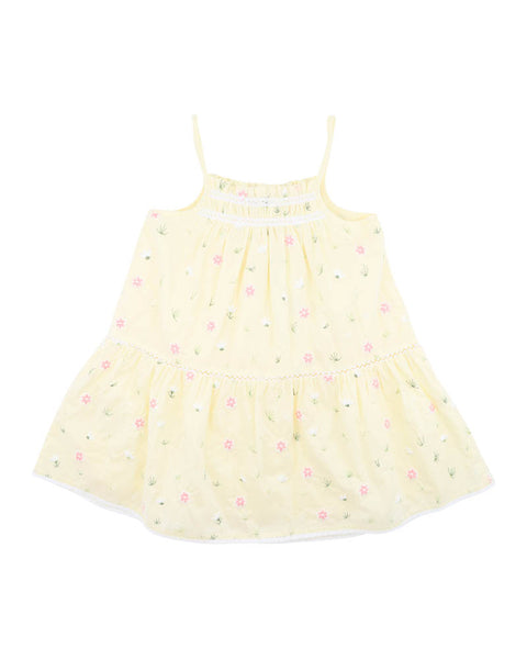 PIA ALL OVER EMBROIDERY DRESS