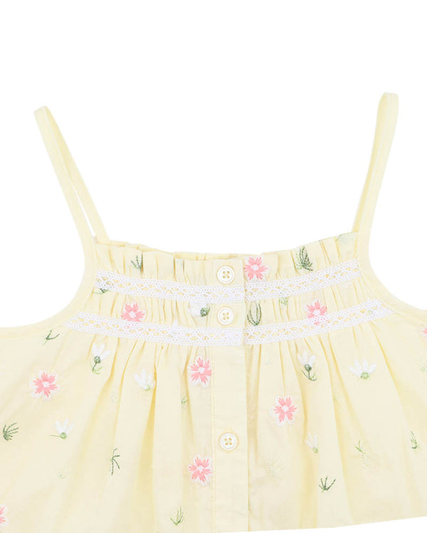PIA ALL OVER EMBROIDERY DRESS