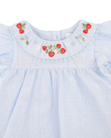 POPPY EMB. OVERLAY BODYSUIT