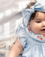 POPPY EMB. OVERLAY BODYSUIT