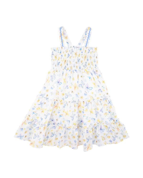 LIBBY TIERED BUTTERFLY DRESS