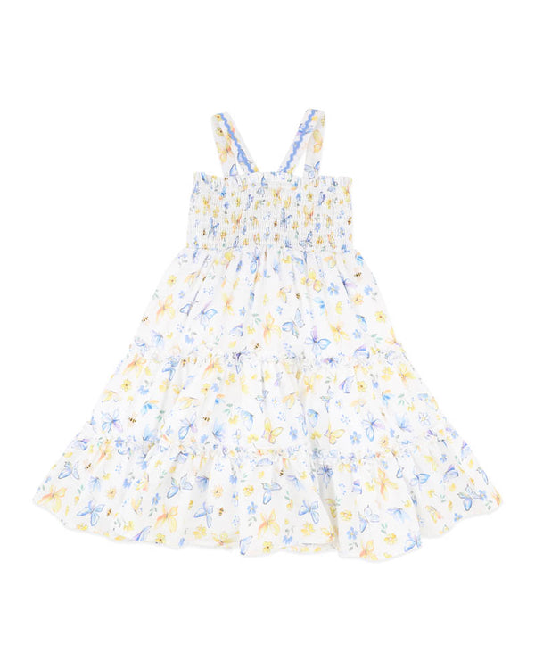 LIBBY TIERED BUTTERFLY DRESS