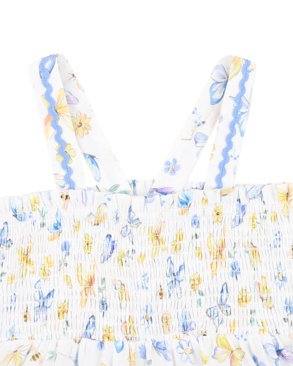 LIBBY TIERED BUTTERFLY DRESS