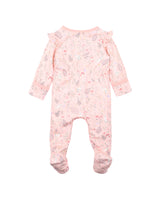 Bebe by Minihaha - CIARA PRINT LS ZIP ONESIE- PREMMIE