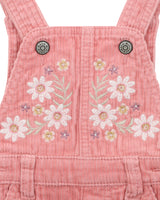 Bebe- THEA EMBROIDERED CORD OVERALL
