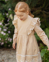 Winnie Embroidered Gingham Dress