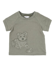 Bebe by Minihaha- CHESTER DOG TEE- 3-5