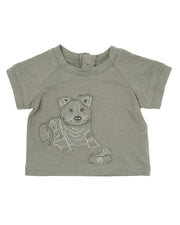 Bebe by Minihaha- CHESTER DOG TEE- 0-2