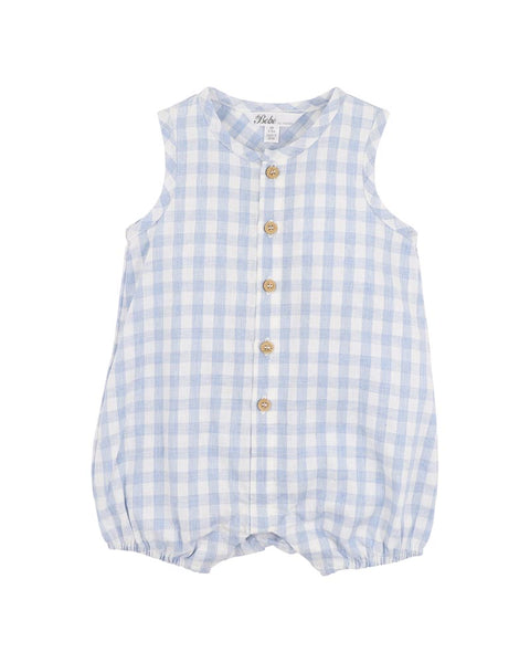 Bebe by Minihaha-AXEL CHECK ROMPER