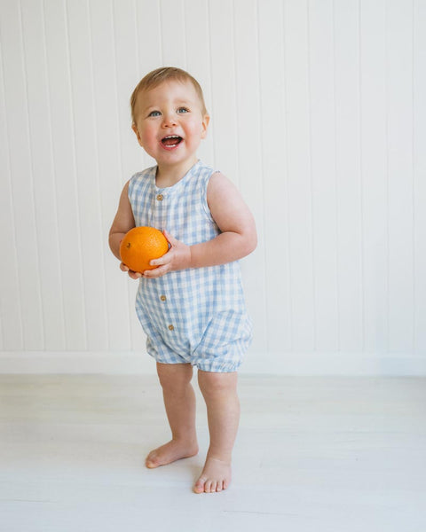 Bebe by Minihaha-AXEL CHECK ROMPER