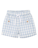 Bebe by Minihaha-AXEL CHECK SHORTS