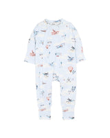 Bebe by Minihaha- HARLAN PRINT LS ZIPSUIT