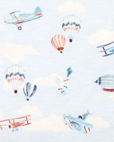 Bebe by Minihaha- HARLAN PRINT LS ZIPSUIT