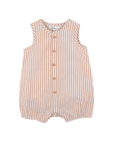 BRADY STRIPE WOVEN ROMPER