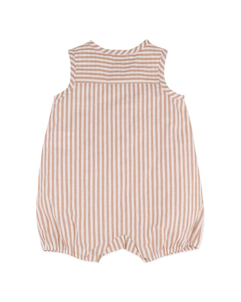 BRADY STRIPE WOVEN ROMPER