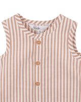 BRADY STRIPE WOVEN ROMPER