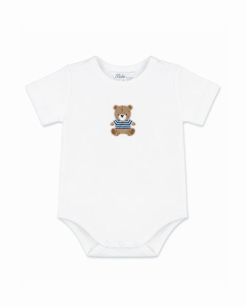 BRADY ORGANIC BEAR BODYSUIT
