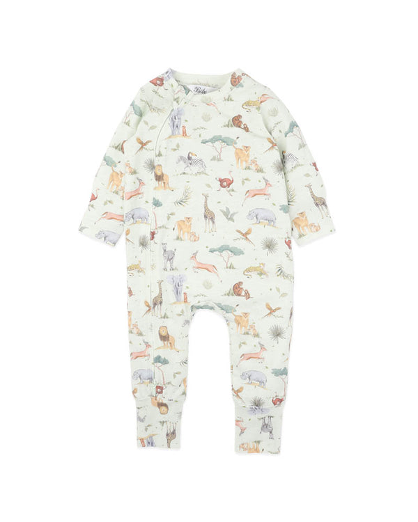 SWAY ORGANIC LONG SLEEVE ZIPSUIT