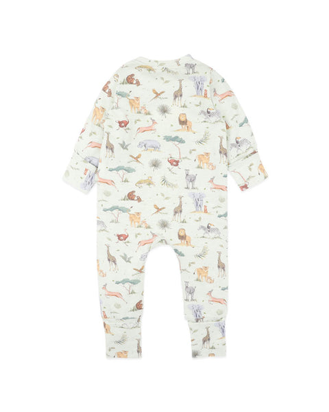SWAY ORGANIC LONG SLEEVE ZIPSUIT