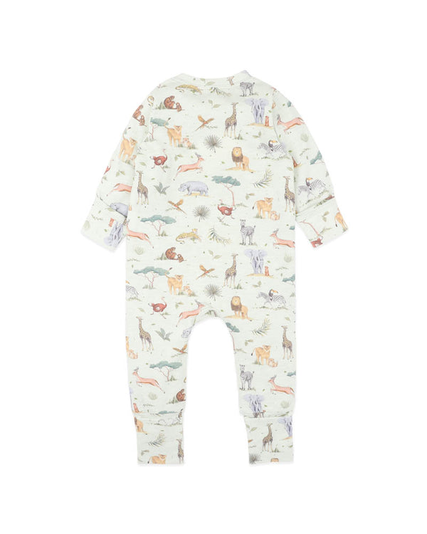 SWAY ORGANIC LONG SLEEVE ZIPSUIT