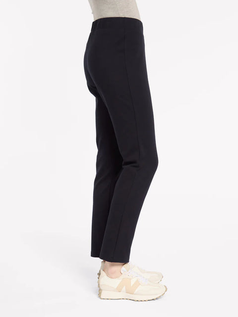 Marco Polo- Full Length on Ponte Pant-Navy