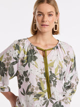 Marco Polo-  FLORAL MOSAIC TOP