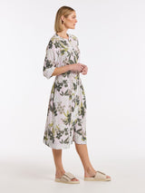 Marco Polo-  FLORAL MOSAIC DRESS