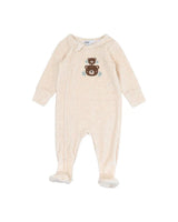 Bebe by Minihaha-MATEO VELOUR LS ZIP ONESIE
