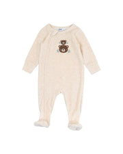 Bebe by Minihaha-MATEO VELOUR LS ZIP ONESIE