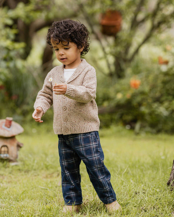 Jake Checkered Cord Pants