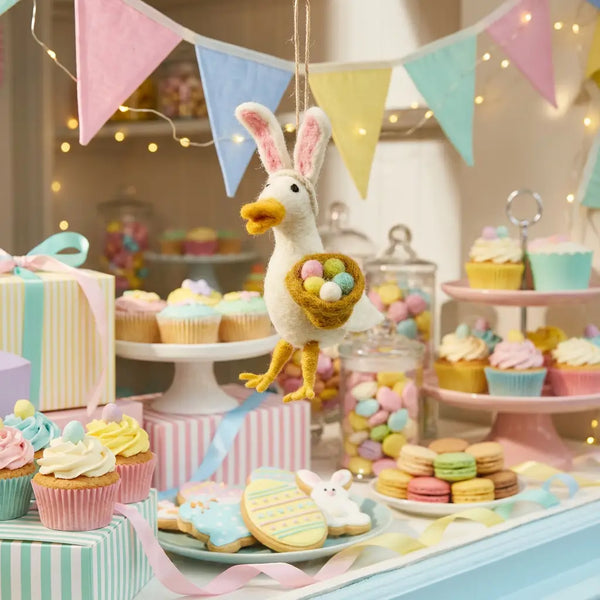 Felt Gertrude the Easter Goose