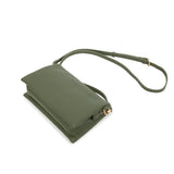 Edie Black Crossbody Bag-Dark Olive