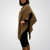 Pearl Poncho-Caramel