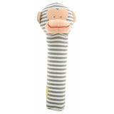 Alimrose Monkey Squeaker - Grey Stripe