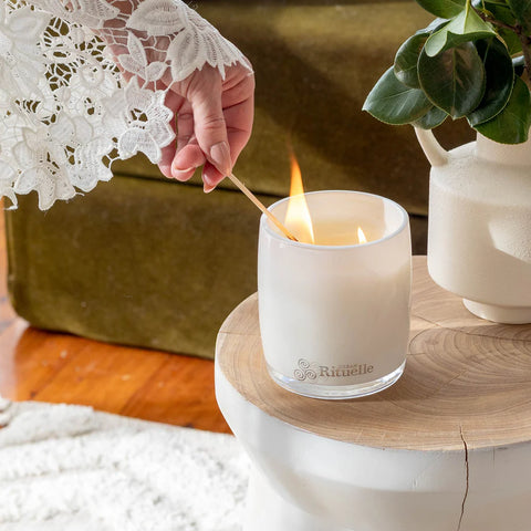 Lemongrass, Mandarin Zest, Tahitian Lime, Sandalwood Scented Soy Candle | 400gm