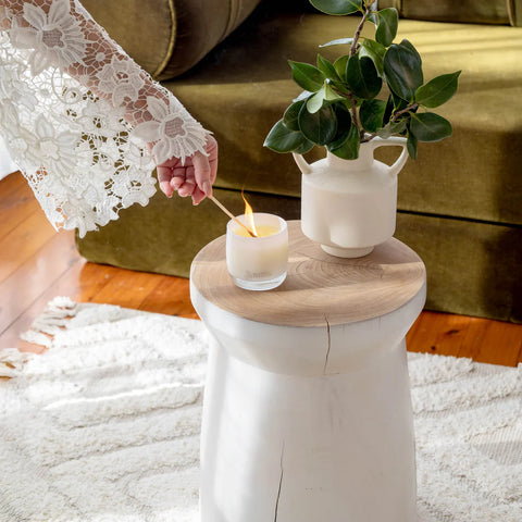 Lemongrass, Mandarin Zest, Tahitian Lime, Sandalwood Scented Soy Candle