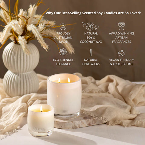 Pistachio, Saffron, Praline, Maple Scented Soy Candle