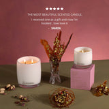 Pistachio, Saffron, Praline, Maple Scented Soy Candle