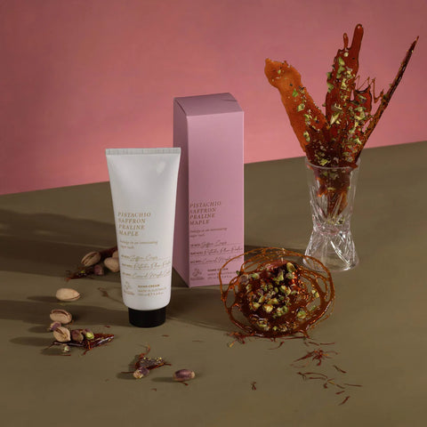Pistachio, Saffron, Praline, Maple Hand Cream