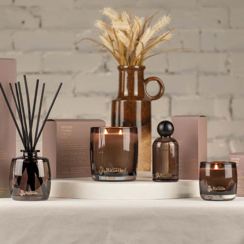 Urban Rituelle-Spiced Tonka, Cacao Pod Scented Soy Candle