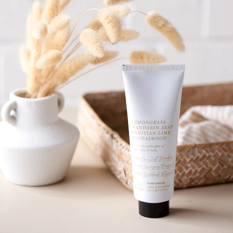 Lemongrass, Mandarin Zest, Tahitian Lime, Sandalwood Hand Cream