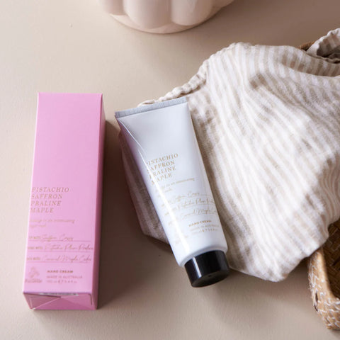 Pistachio, Saffron, Praline, Maple Hand Cream