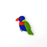 Tara Treasures-  Felt Finger Puppet Lorikeet