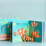 Tara Treasures-Australia Under the Sea 1, 2, 3 by Frané Lessac - Book and Finger Puppet Set