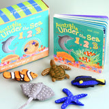 Tara Treasures-Australia Under the Sea 1, 2, 3 by Frané Lessac - Book and Finger Puppet Set