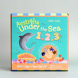 Tara Treasures-Australia Under the Sea 1, 2, 3 by Frané Lessac - Book and Finger Puppet Set