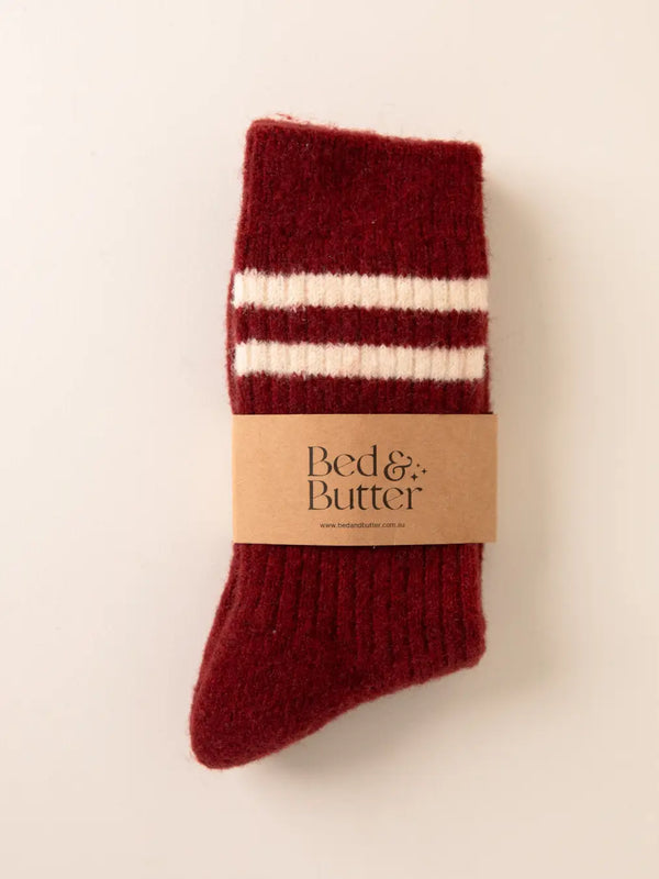 The Comfiest Socks - Cherry Cola
